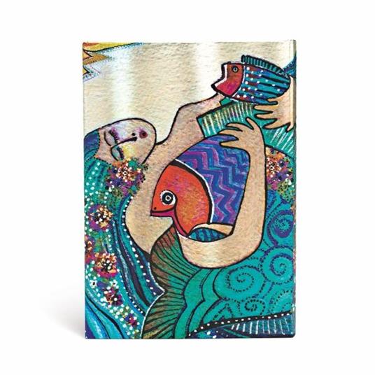 Taccuino block notes Paperblanks Canto di sirena midi a righe - 4