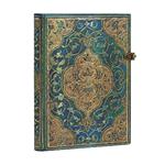 Taccuino Paperblanks copertina rigida Midi a righe Cronache turchesi - 13x18