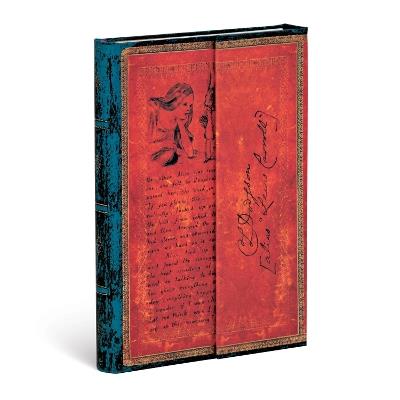 Taccuino notebook Paperblanks Lewis Carroll, Alice nel Paese delle Meraviglie mini a pagine bianche