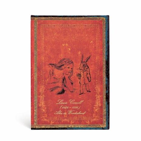 Taccuino notebook Paperblanks Lewis Carroll, Alice nel Paese delle Meraviglie mini a pagine bianche - 4