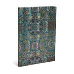 Taccuino Paperblanks, Tessuti Sacri Tibetani, Padma, Grande, A pagine bianche - 21 x 30 cm