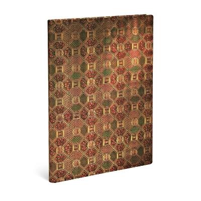 Taccuino Paperblanks, Tessuti Sacri Tibetani, Mandala, Grande, A pagine bianche - 21 x 30 cm