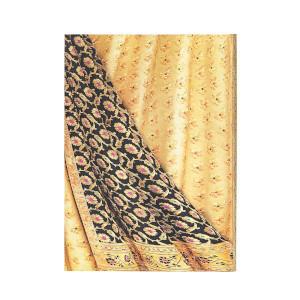 Taccuino Paperblanks, Sari e Sete di Varanasi, Siyah, Midi, A pagine bianche - 13 x 18 cm - 3