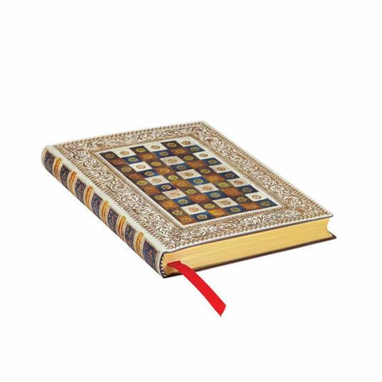 Taccuino Paperblanks copertina morbida Mini a righe Aureo - 95 × 14 cm - 2