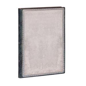 Taccuino Paperblanks copertina morbida Midi a pagine bianche Silice Bianca - 13 x 18 cm - 2