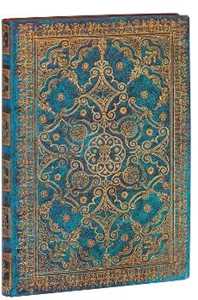 Cartoleria Taccuino Paperblanks copertina morbida Midi a righe Azzurro - 13 x 18 cm Paperblanks