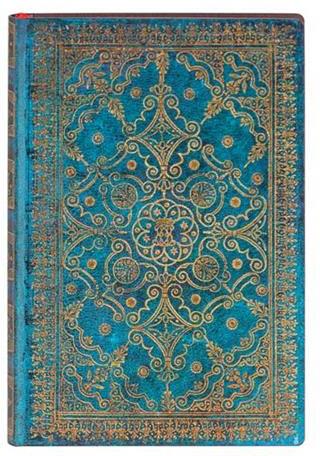 Taccuino Paperblanks copertina morbida Mini a righe Azzurro - 95 × 14 cm