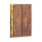 Taccuino Paperblanks, Collezione Preziosi Manoscritti, Verne, Intorno al Mondo, Mini, A righe - 10 x 14 cm