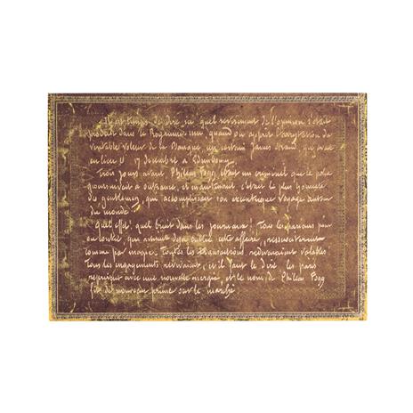 Cartellina per Documenti Paperblanks, Collezione Preziosi Manoscritti, Verne, Intorno al Mondo - 32,5 x 23,5 cm - 2