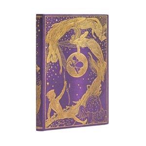 Taccuino Paperblanks, I Libri delle Fate di Lang, La Fata Viola, Mini, A righe - 9,5 x 14 cm - 2