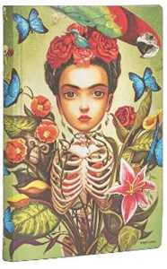 Cartoleria Taccuino Paperblanks copertina morbida Mini a righe Frida Kahlo - 95 × 14 cm Paperblanks