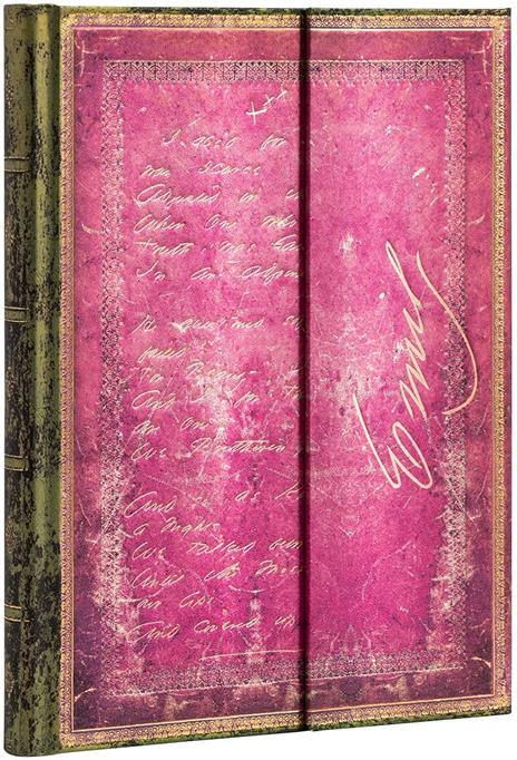 Taccuino Paperblanks copertina rigida Mini a righe Emily Dickinson, Morii per la Bellezza - 10 x 14 cm - 5