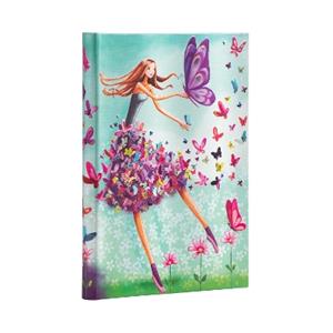 Cartoleria Taccuino Paperblanks copertina rigida Midi a righe Farfalle Estive - 13 x 18 cm Paperblanks