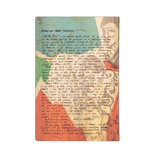 Taccuino Paperblanks copertina morbida Mini a righe Sulla Strada - 95 × 14 cm - 4