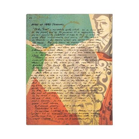 Taccuino Paperblanks copertina morbida Ultra a righe Sulla Strada - 18 x 23 cm - 4