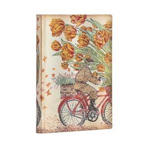 Taccuino Paperblanks copertina morbida Midi a righe Primavera Olandese - 13 x 18 cm - 2