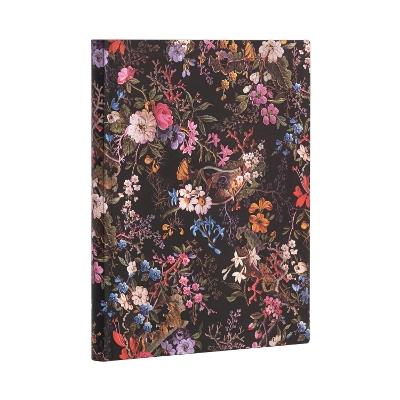 Taccuino Paperblanks copertina morbida Ultra a righe Floralia - 18 x 23 cm