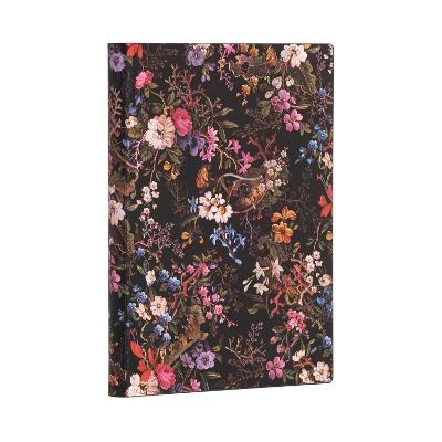 Taccuino Paperblanks copertina morbida Midi a righe Floralia - 13 x 18 cm