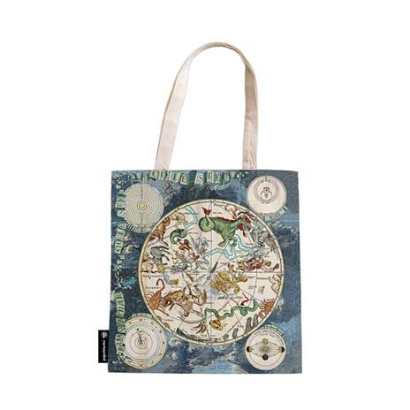 Borsa di tela Planisfero Celeste - 38 x 38 cm