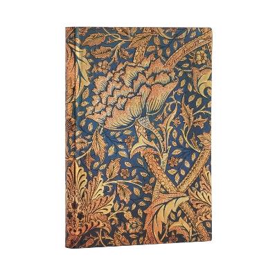 Taccuino Flexi Paperblanks, William Morris, Morris Danza del Vento, Midi, A righe - 13 x 18 cm