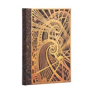 Taccuino Paperblanks, New York Déco, Spirale del Chanin Building, Mini, A righe - 9,5 x 14 cm - 2