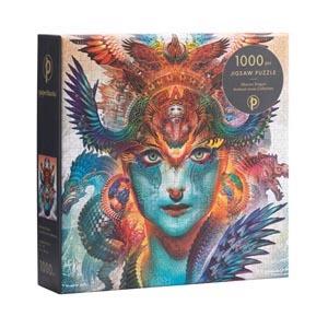 Puzzle Paperblanks, Collezione Android Jones, Drago Dharmico. 1000 pezzi - 50 x 70 cm - 2