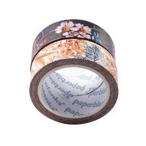 Nastro adesivo Washi Tape Paperblanks, Pacchetto misto di nastro washi, Anemone/Floralia - 1,5 x 4,5 cm - 3