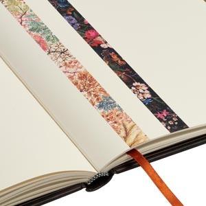 Nastro adesivo Washi Tape Paperblanks, Pacchetto misto di nastro washi, Anemone/Floralia - 1,5 x 4,5 cm - 4