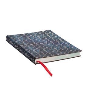 Taccuino Flexi Paperblanks, Velluto Blu. Midi, A pagine bianche - 13 x 18 cm - 4