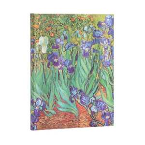 Cartoleria Taccuino Paperblanks, Iris di Van Gogh. Ultra, A righe - 18 x 23 cm Paperblanks