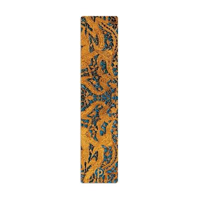 Segnalibri Paperblanks, Arte della Rilegatura Safavita, Indaco Safavita - 4 x 18,5 cm