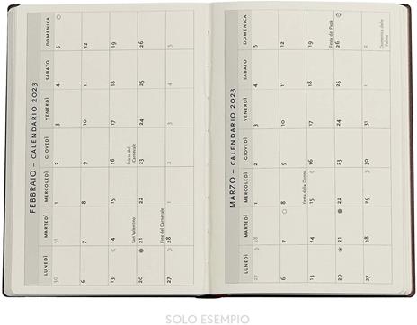 Agenda Paperblanks 2022-2023 Fiammetta, 18 mesi, settimanale, Fiammetta, Mini, orizzontale - 9,50 × 14 cm - 5