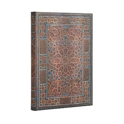 Paperblanks Taccuino copertina rigida, Midi, Righe, Atelier del Cairo, Stella di Mezzanotte - 13 x 18 cm