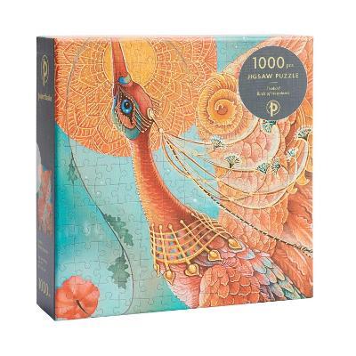 Paperblanks Puzzle 1000 pezzi, Uccelli della Felicità, Uccello di Fuoco - 50,7 x 68,5 cm