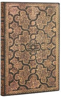 Paperblanks Taccuino flexi a copertina morbida, Midi, Righe, Le Gascon, Enigma - 13 x 18 cm