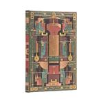 Paperblanks Taccuino copertina rigida, Midi, Righe, Rilegature Sybil Pye, La Tana del Leone - 13 x 18 cm