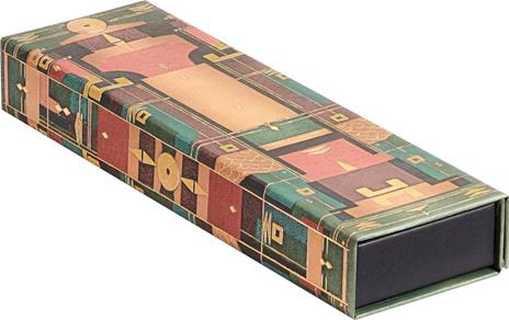 Paperblanks Astuccio Multiuso, Rilegature Sybil Pye, La Tana del Leone - 22 x 3 cm