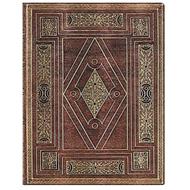 Paperblanks Taccuino flexi a copertina morbida, Ultra, Bianco, Biblioteca di Shakespeare, First Folio - 18 x 23 cm