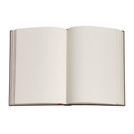 Diario a copertina rigida, Midi, Design di Lusso, Blu Lussuoso, Bianco - 4