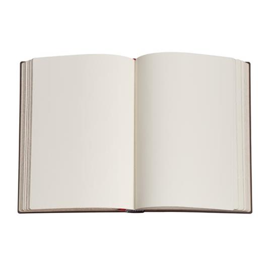 Diario a copertina rigida, Midi, Design di Lusso, Blu Lussuoso, Bianco - 4