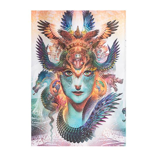 Taccuino Grande, Collezione Android Jones, Drago Dharmico, Taccuino per gli Schizzi - 2