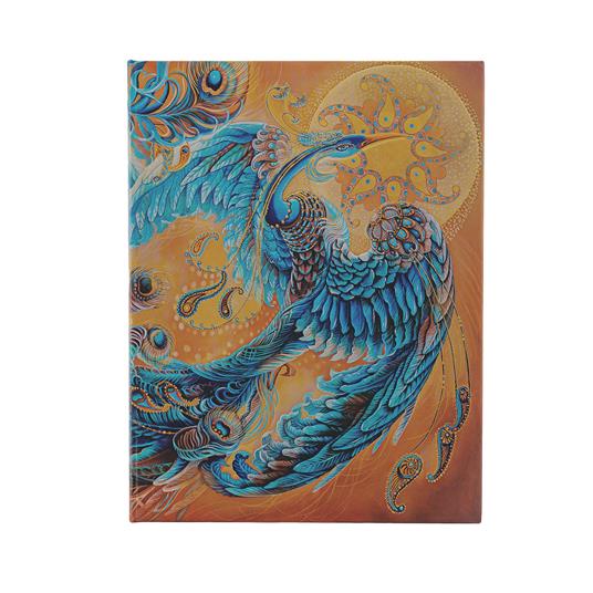Diario taccuino a copertina rigida Paperblanks, Bianco, Uccello del Cielo, Ultra, Uccelli della Felicità, 17,5 x 23 cm