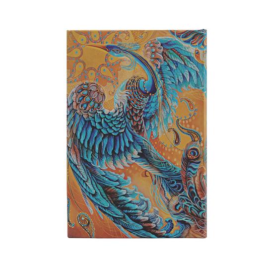 Diario taccuino a copertina rigida Paperblanks, Righe, Uccello del Cielo, Mini, Uccelli della Felicità, 9 x 14 cm - 2