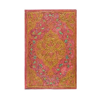 Agenda taccuino a copertina morbida Paperblanks, a Righe, Midi, Cronache Rosa - 12 x 17,5 cm