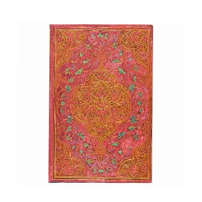 Agenda taccuino a copertina morbida Paperblanks, a Righe, Mini, Cronache Rosa - 9 x 14 cm