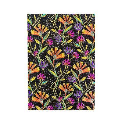 Agenda taccuino a copertina morbida Paperblanks, a Righe, Fiori Selvatici, Midi Creazioni Giocose - 12 x 17,5 cm