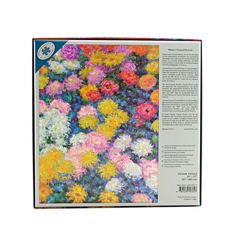 Puzzle Paperblanks, 1000 pezzi, I Crisantemi di Monet, 50,7 x 68,5 cm - 2