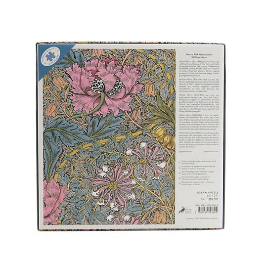 Puzzle Paperblanks, 1000 pezzi, Morris Caprifoglio Rosa, William Morris, 50,7 x 68,5 cm - 2