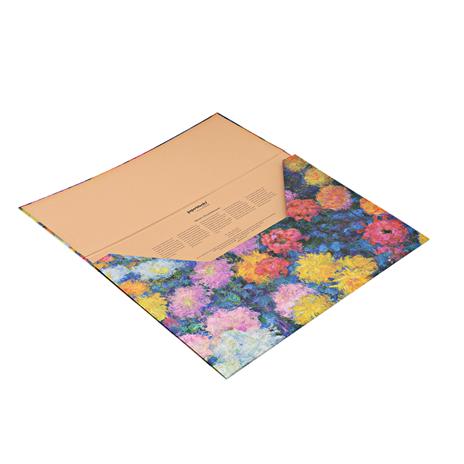 Cartellina per Documenti Paperblanks, I Crisantemi di Monet, 32,5 x 23,5 cm - 3