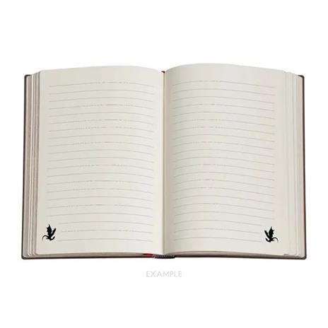 Diario Fourth Wing, copertina rigida, Midi, a righe - 12 x 18 cm - 5